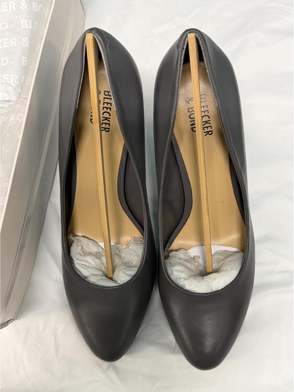 Bleecker & Bond Black Pointed Toe High Heel Pumps sz 8.5